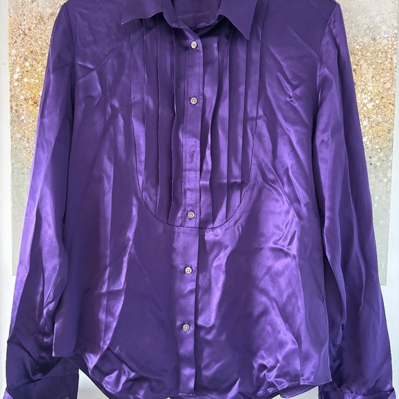 Ralph Lauren Silk Blouse (NWT) - Picture 3 of 13